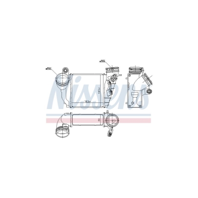 Intercooler NISSENS 96679