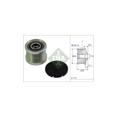 Sistem roata libera, generator INA 535 0081 10