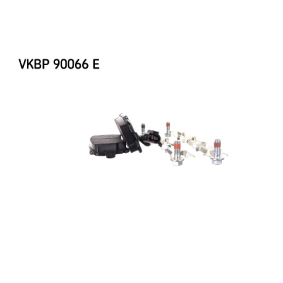Set placute frana SKF VKBP 90066 E
