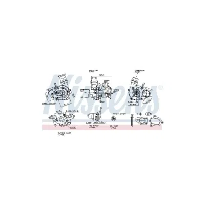 Compresor, sistem de supraalimentare NISSENS 93275