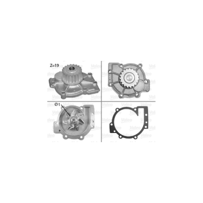 Pompa apa, racire motor VALEO 506325