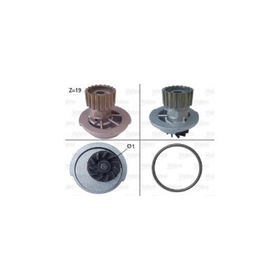 Pompa apa, racire motor VALEO 506649