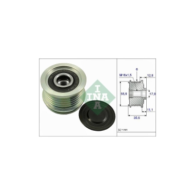 Sistem roata libera, generator INA 535 0041 10