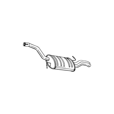 Toba esapament finala BOSAL 233-145