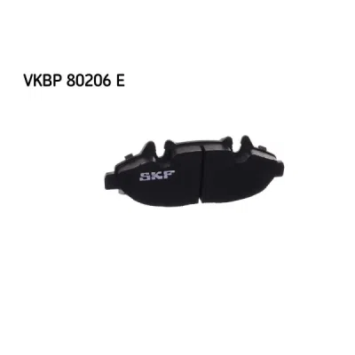 Set placute frana SKF VKBP 80206 E