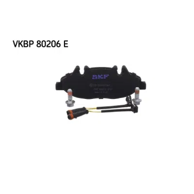 Set placute frana SKF VKBP 80206 E