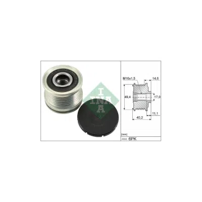 Sistem roata libera, generator INA 535 0124 10
