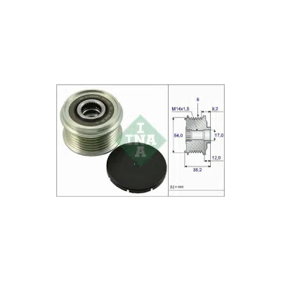 Sistem roata libera, generator INA 535 0263 10