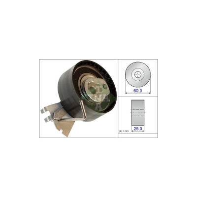 Rola intinzator, curea distributie INA 531 0572 10