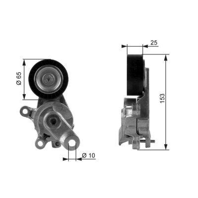 Intinzator curea, curea distributie GATES T38209