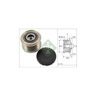 Sistem roata libera, generator INA 535 0194 10