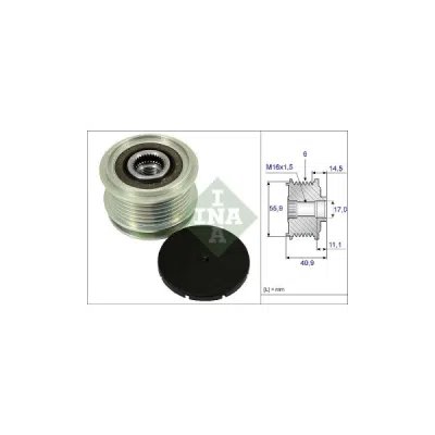 Sistem roata libera, generator INA 535 0012 10