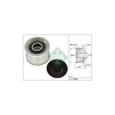 Sistem roata libera, generator INA 535 0317 10