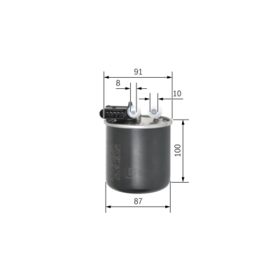 Filtru combustibil BOSCH F 026 402 838