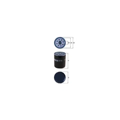 Filtru ulei MAHLE OC 521