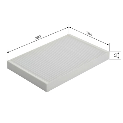 Filtru habitaclu BOSCH 1 987 432 071