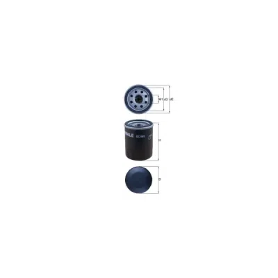 Filtru ulei MAHLE OC 986