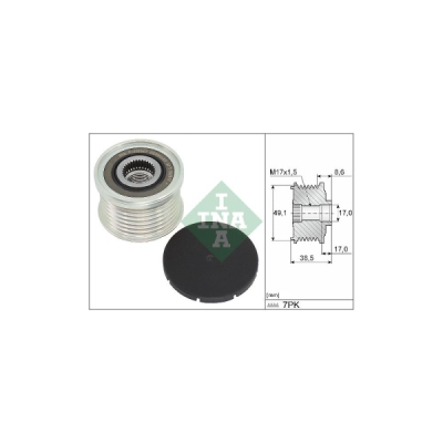 Sistem roata libera, generator INA 535 0344 10
