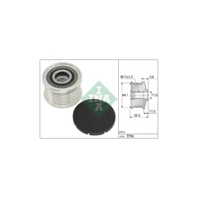 Sistem roata libera, generator INA 535 0344 10