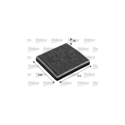 Filtru aer habitaclu / polen VALEO 715512