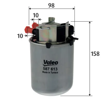 Filtru combustibil VALEO 587613