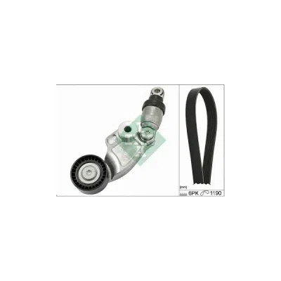 Set curea transmisie cu caneluri INA 529 0119 10