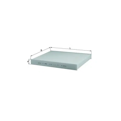 Filtru aer habitaclu / polen MAHLE LA 182