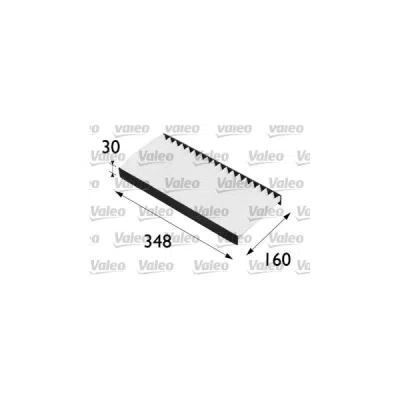 Filtru aer habitaclu / polen VALEO 698487