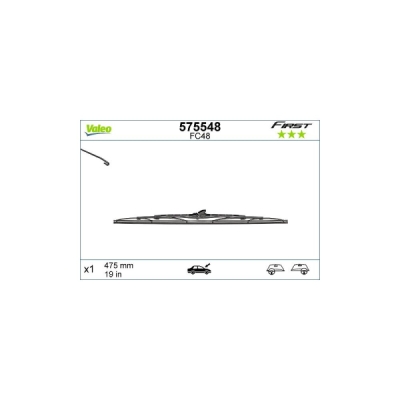Lamela stergator VALEO 575548