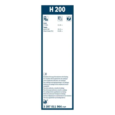 Stergator luneta Bosch H200 200 mm 3397011964