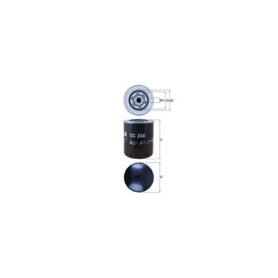 Filtru ulei MAHLE OC 248