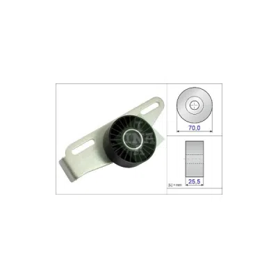 Rola intinzator, curea transmisie INA 531 0868 10