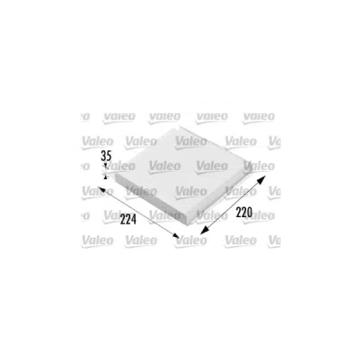 Filtru aer habitaclu / polen VALEO 698657