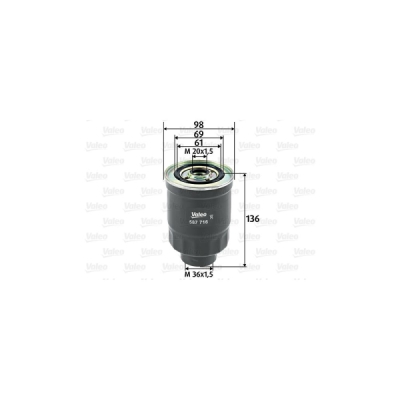 Filtru combustibil VALEO 587716