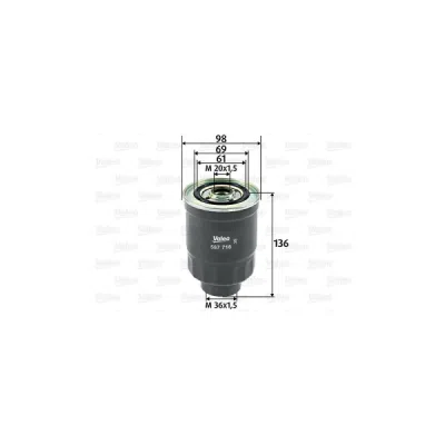 Filtru combustibil VALEO 587716