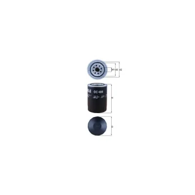 Filtru ulei MAHLE OC 486