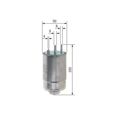 Filtru combustibil BOSCH F 026 402 076