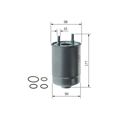Filtru combustibil BOSCH F 026 402 850