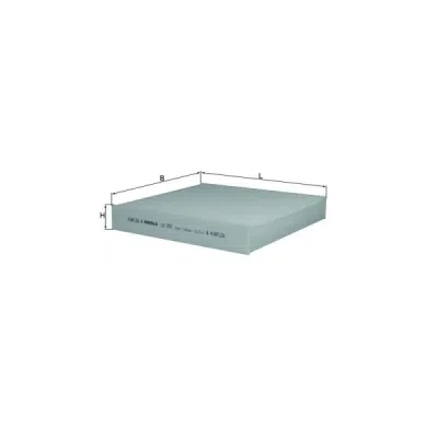 Filtru aer habitaclu / polen MAHLE LA 293