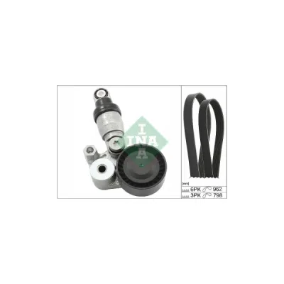 Set curea transmisie cu caneluri INA 529 0431 10