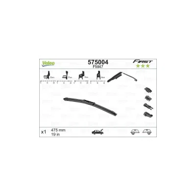 Lamela stergator VALEO 575004