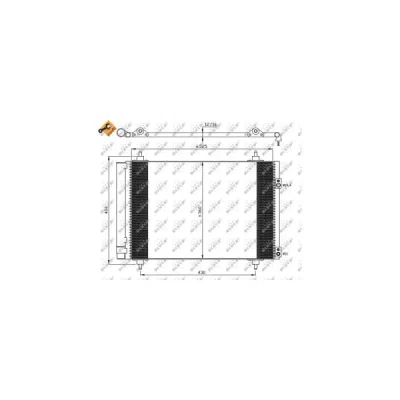 Condensator, climatizare NRF 35610