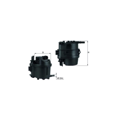 Filtru combustibil MAHLE KL 779