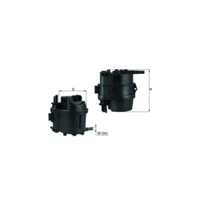 Filtru combustibil MAHLE KL 779