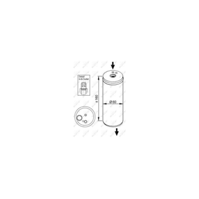 uscator, aer conditionat NRF 33114