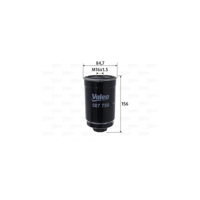 Filtru combustibil VALEO 587759