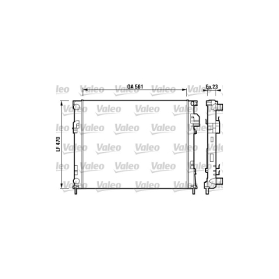 Radiator, racire motor VALEO 732853