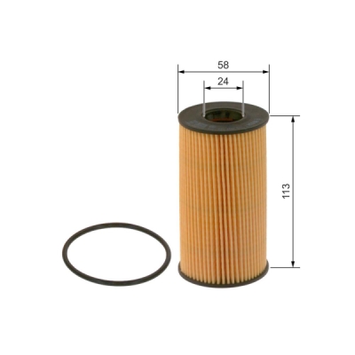 Filtru ulei BOSCH F 026 407 125