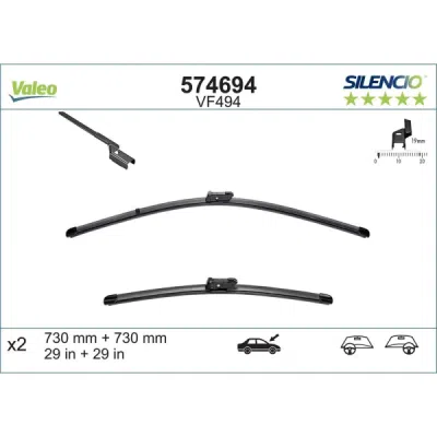 Lamela stergator VALEO 574694
