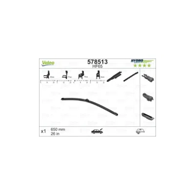 Lamela stergator VALEO 578513